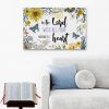 Trust In The Lord With All Your Heart Proverbs 3:5 Scripture Canvas Wall Art