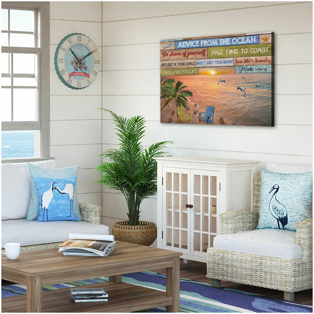 Turtles-Advice-From-The-Ocean-Canvas-Prints-Wall-Art-Decor-3 Turtles Advice From The Ocean Canvas Prints Wall Art Decor 3