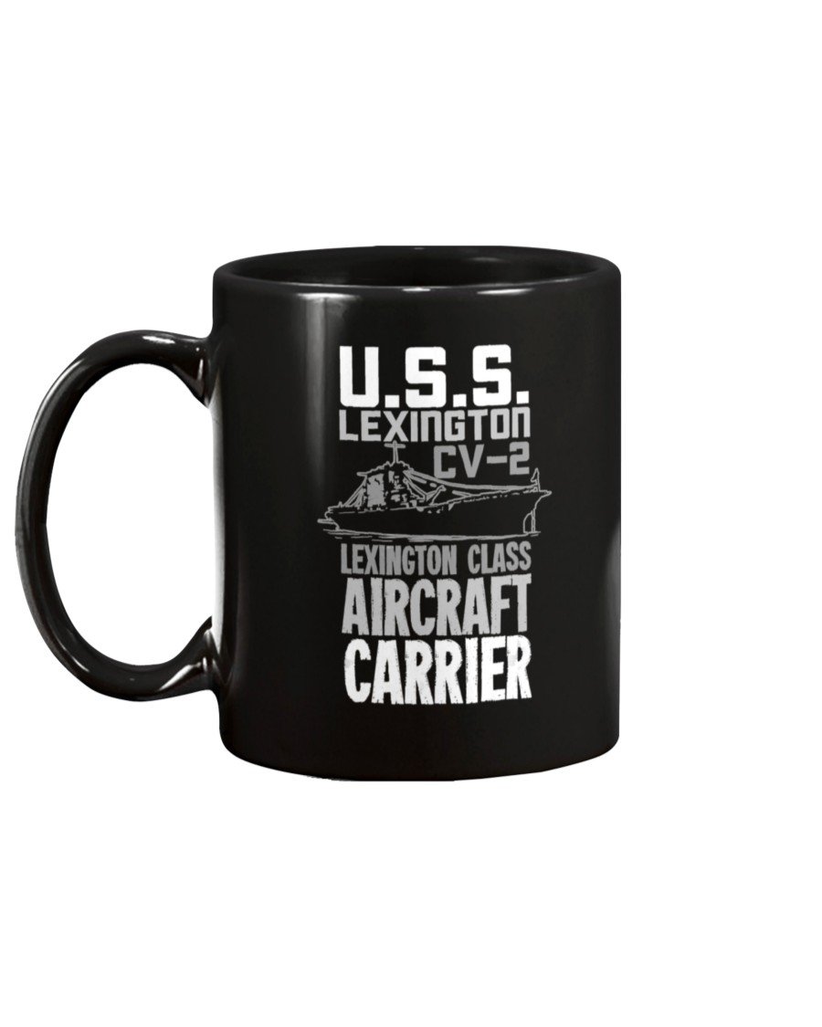 USS-Lexington-CV-2-Aircraft-Carrier-Gift-For-A-Veteran-Mug-2 USS Lexington CV 2 Aircraft Carrier Gift For A Veteran Mug 2