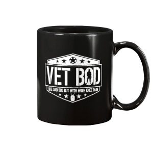 Vet Bod Like A Dad Bod But With More Knee Pain Mug 1
