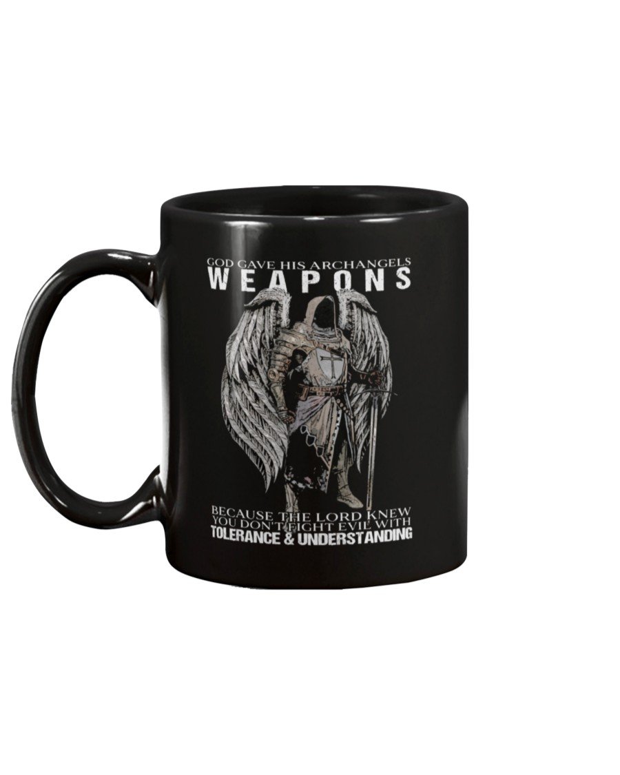 Veteran-Mug-Gift-For-Dad-God-Gave-His-Archangels-Weapons-Mug-2 God Gave His Archangels Weapons Mug