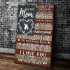 Veteran To My Mom Canvas