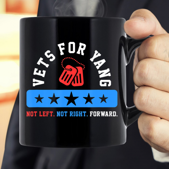 Vets For Yang Gang USA Army Veterans For Andrew Yang Mug