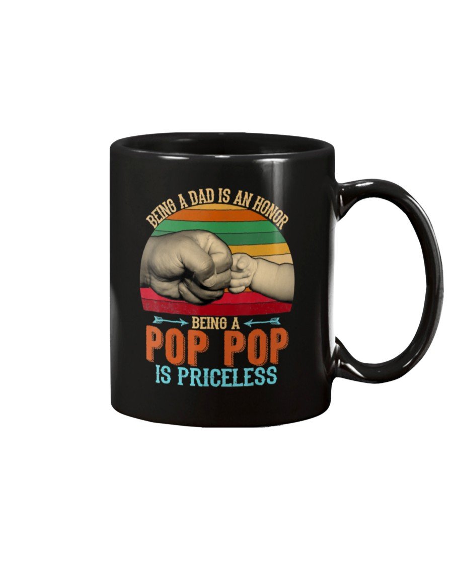 Vintage-Being-A-Dad-Is-An-Honor-Being-A-Pop-Pop-Is-Priceless-Mug-1 Vintage Being A Dad Is An Honor Being A Pop Pop Is Priceless Mug 1