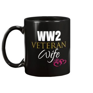 WWII Veteran Wife Gift For Veteran Wife Mug 2