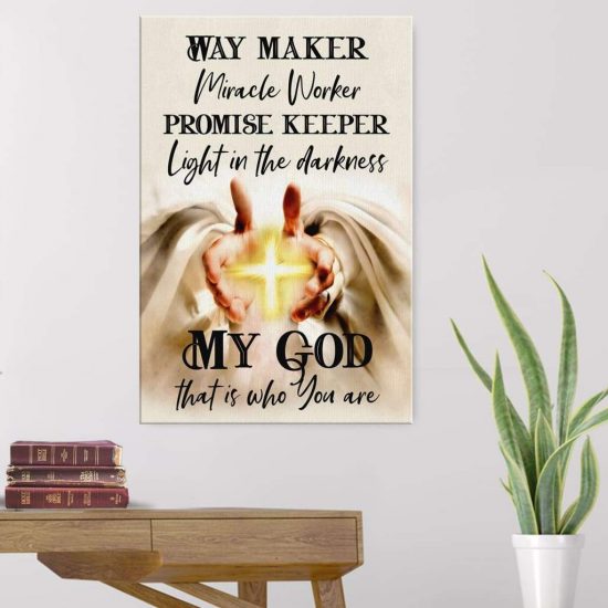 Way Maker Wall Art Canvas - Christian Wall Art