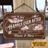 Wedding This Is Our Happily Ever After Custom Wood Rectangle Sign