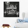 When Life Give You More Than You Can Stand Kneel Canvas Wall Art