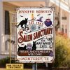 Witch Black Cat Salem Sanctuary For Wayward Cats Vertical Custom Classic Metal Signs