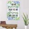You Are Precious In My Eyes Isaiah 43:4 Canvas Print