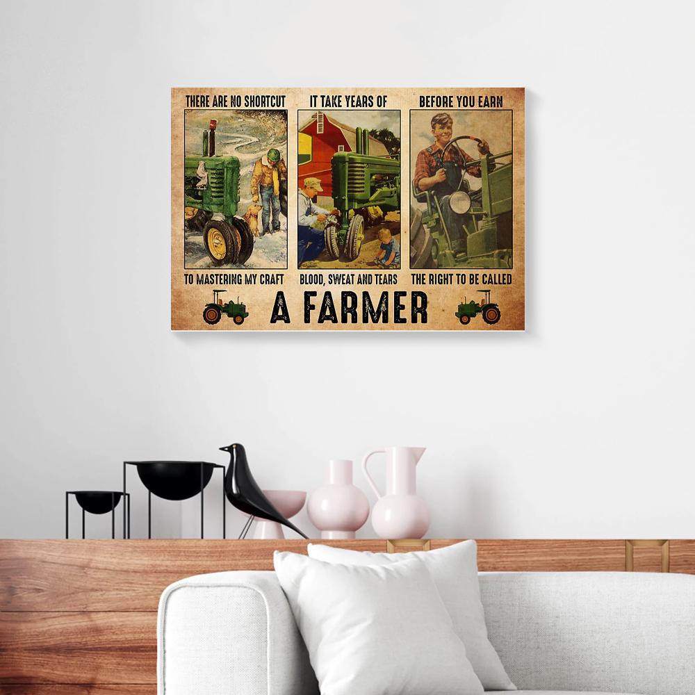 A Farmer Trucker Canvas Prints - Wall Art Decor a farmer trucker canvas prints wall art decor 7268