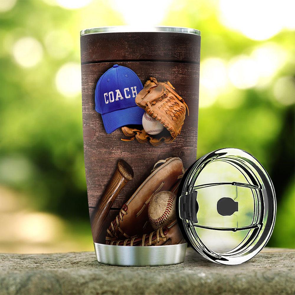 a good baseball coach can change a game a great baseball coach can change a life gift for coach best coach gift best coach ever present for coach baseball coach stainless steel tumbler 4636