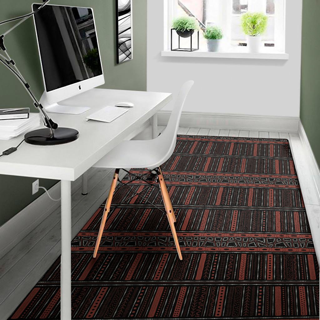 aboriginal indigenous pattern print area rug floor decor 7776