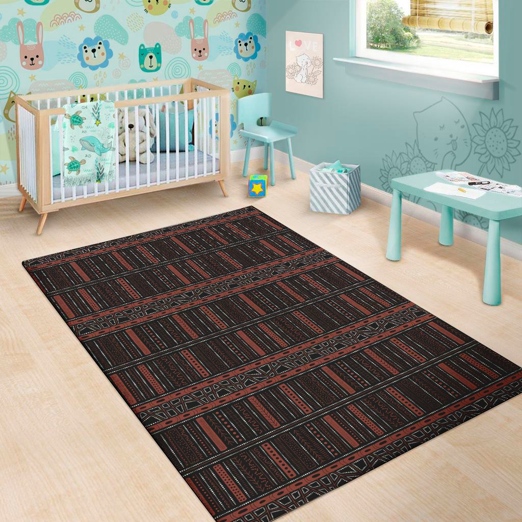aboriginal indigenous pattern print area rug floor decor 8006