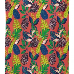 abstract flower leaves art 3d printed tablecloth table decor 3784