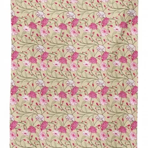 abstract foliage retro 3d printed tablecloth table decor 7335