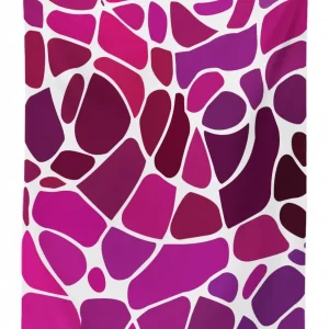abstract mosaic 3d printed tablecloth table decor 6174