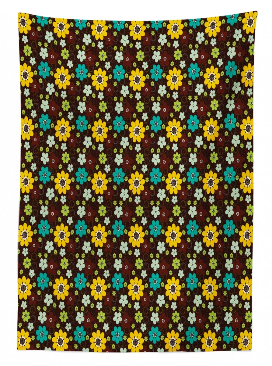 Abstract Nature Pattern 3D Printed Tablecloth Table Decor abstract nature pattern 3d printed tablecloth table decor 8832