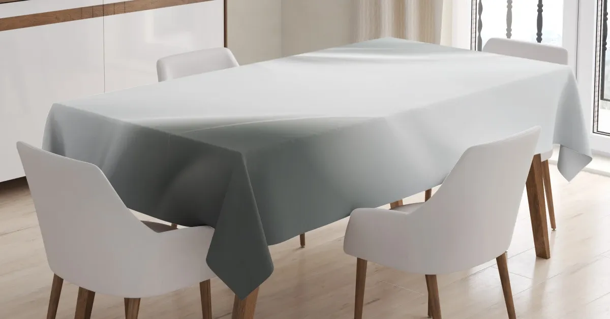 abstract ombre lines 3d printed tablecloth table decor 1884