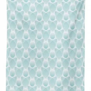 abstract trippy odd 3d printed tablecloth table decor 8655