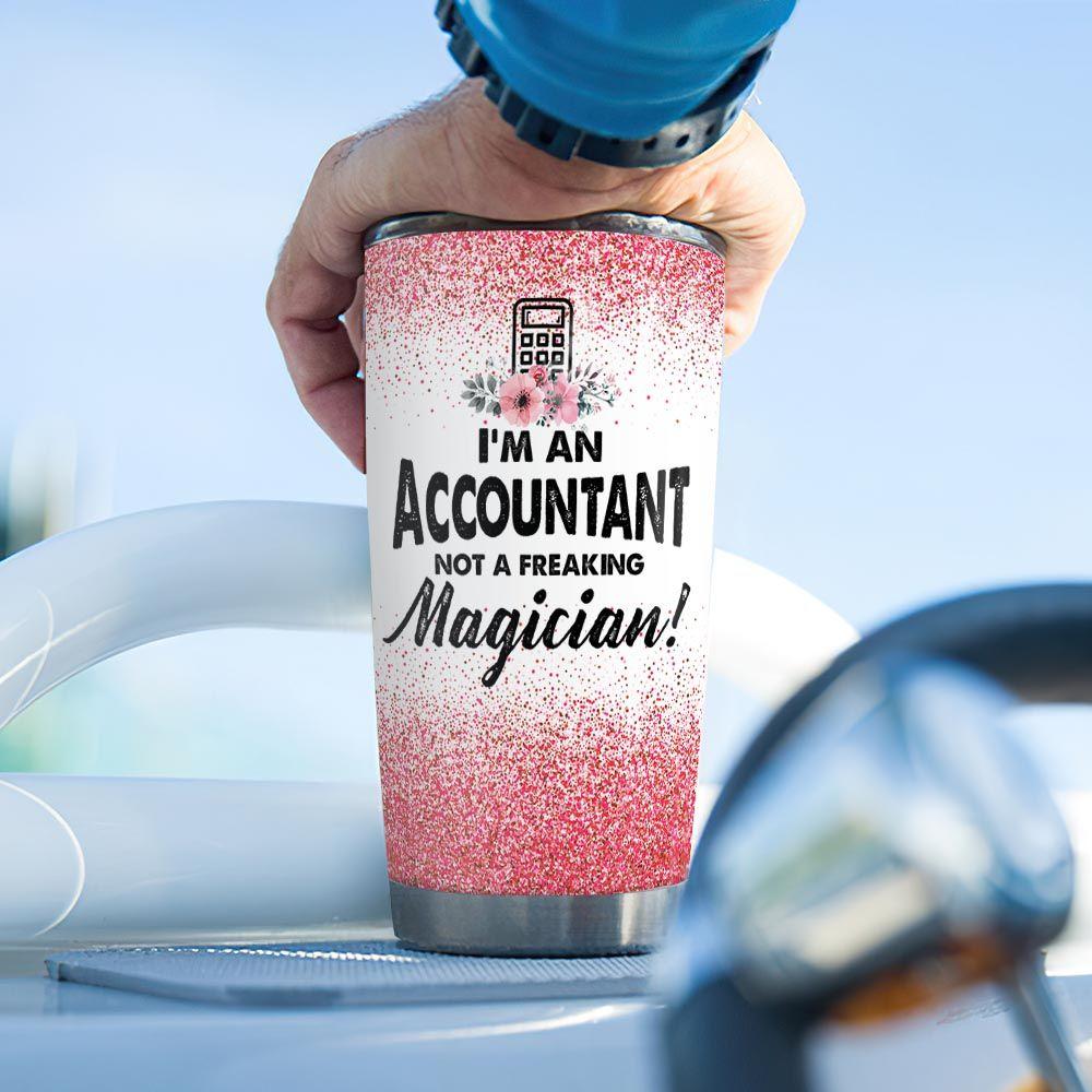 accountant personalized stainless steel tumbler 4441