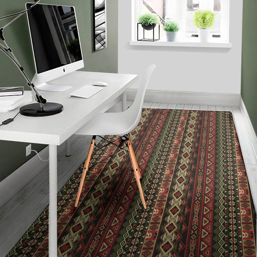 african ethnic pattern print area rug floor decor 6844