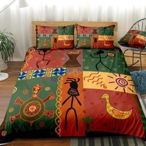 african style dance duvet cover bedding set 6463