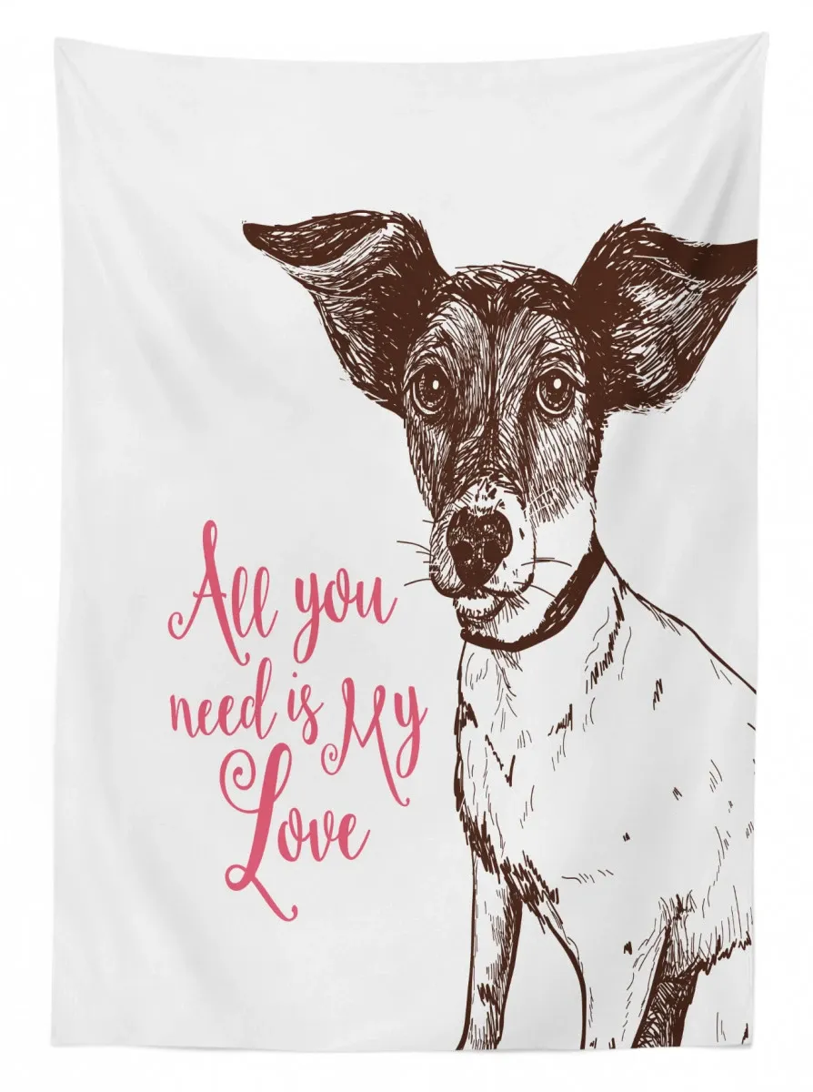 All You Need Is Love 3D Printed Tablecloth Table Decor all you need is love 3d printed tablecloth table decor 2279
