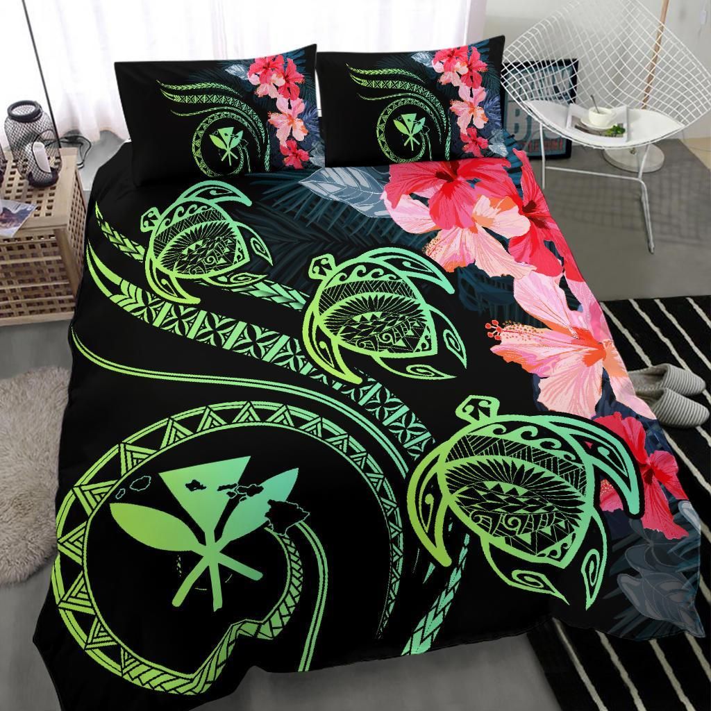 alohawaii hawaii turtle polynesian tropical cora style yellow duvet cover bedding set 3365