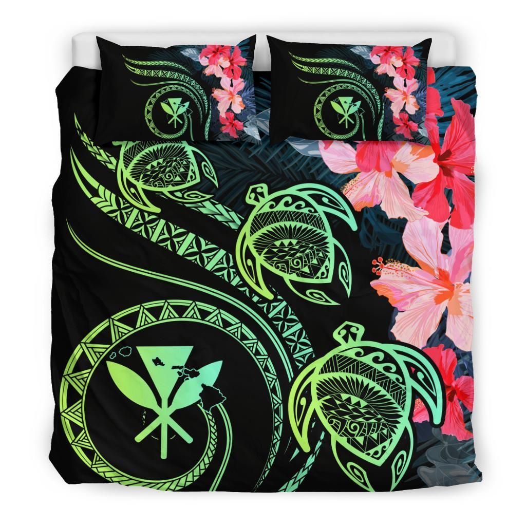 alohawaii hawaii turtle polynesian tropical cora style yellow duvet cover bedding set 5618