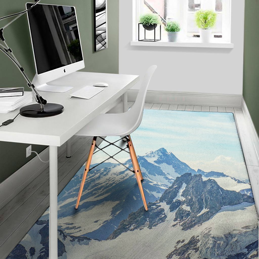 alps mountain print area rug floor decor 6560