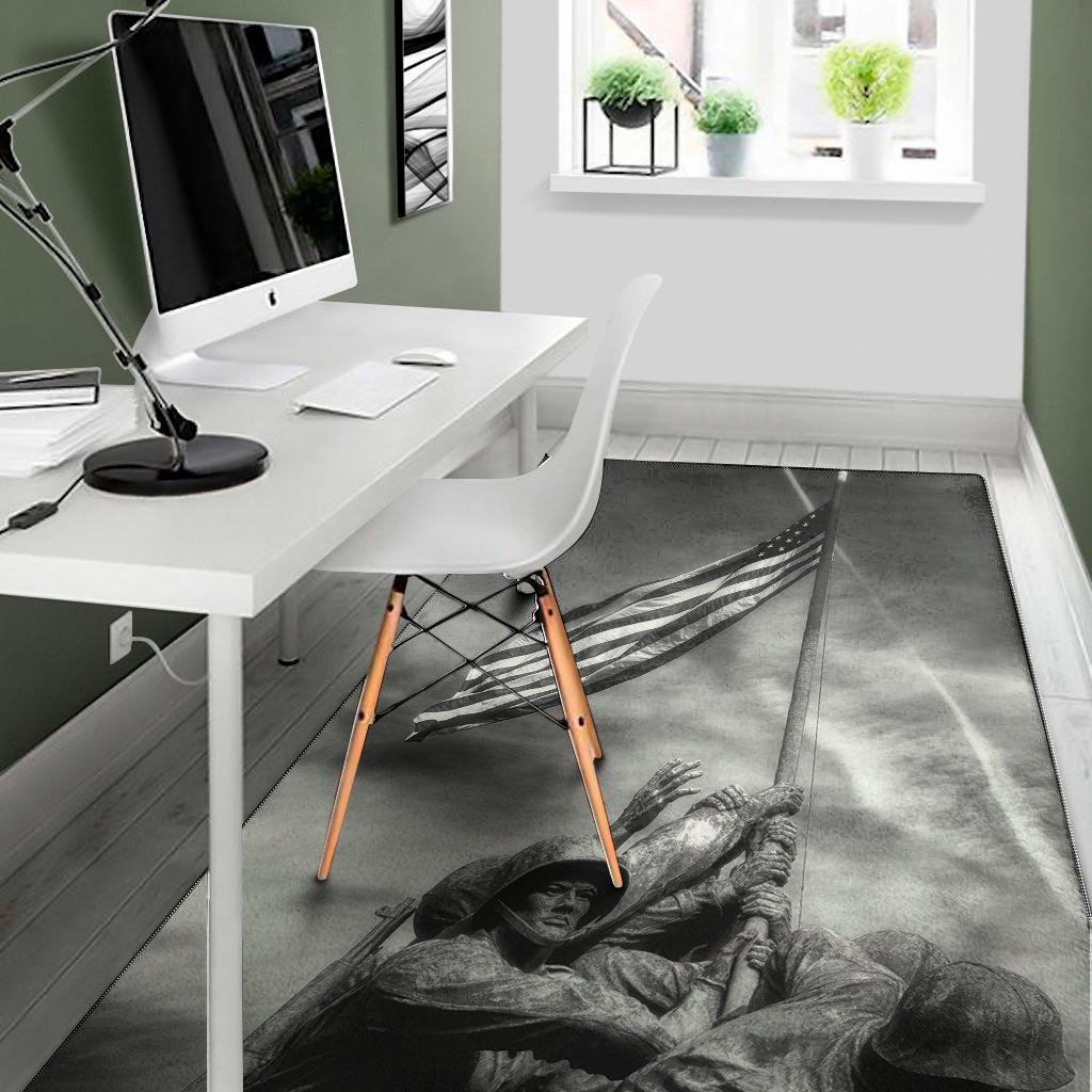 american war memorial print area rug floor decor 7611
