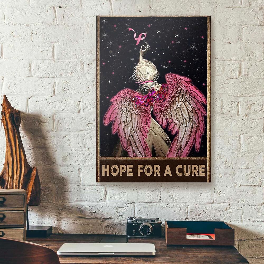 Angel Breast Cancer Canvas Prints - Wall Art Decor angel breast cancer canvas prints wall art decor 4684
