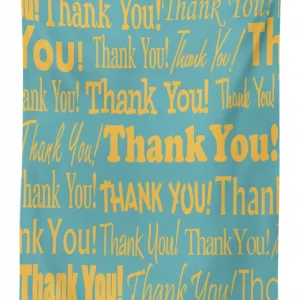 appreciation artwork text 3d printed tablecloth table decor 6508