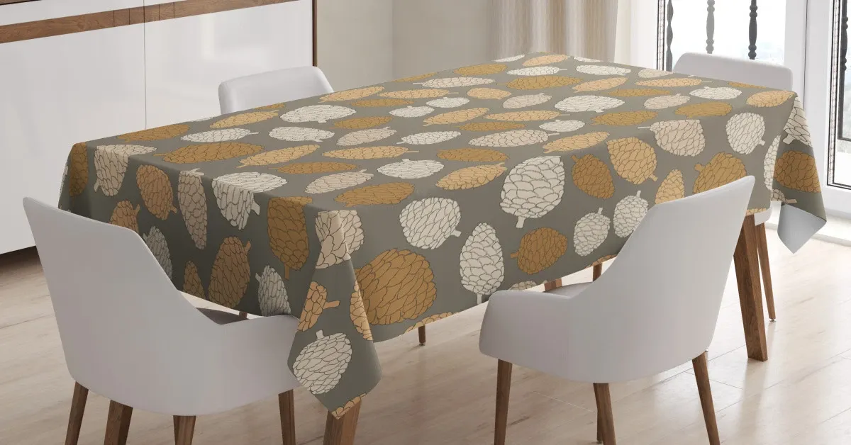 autumn harvest vintage 3d printed tablecloth table decor 2467