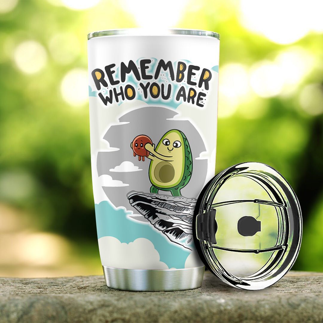 Avocado Workout Personalized Stainless Steel Tumbler