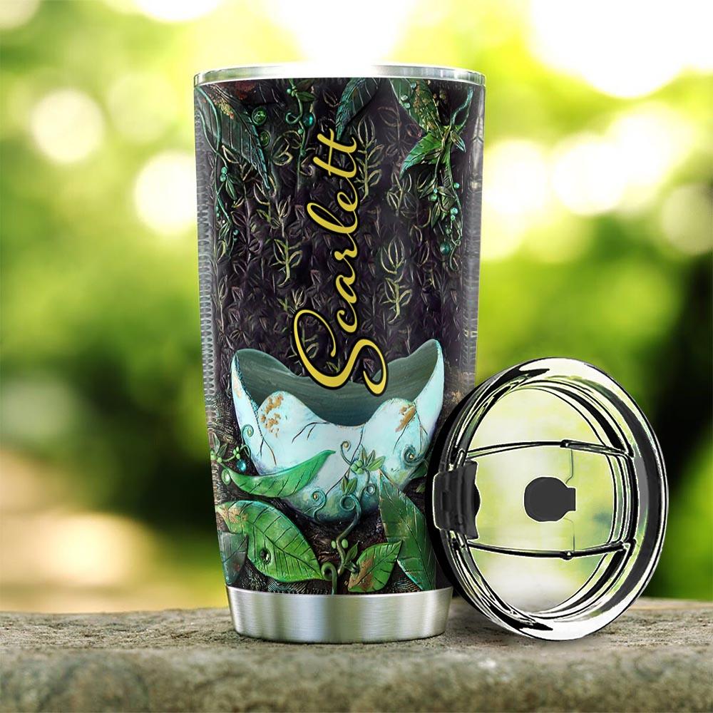 baby dragon personalized stainless steel tumbler 6973