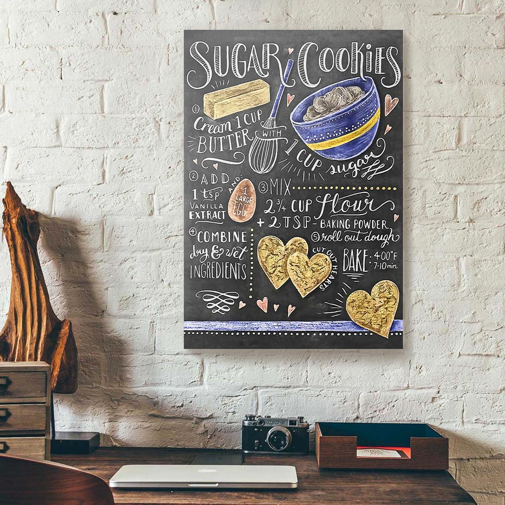 baking canvas prints wall art decor 8383