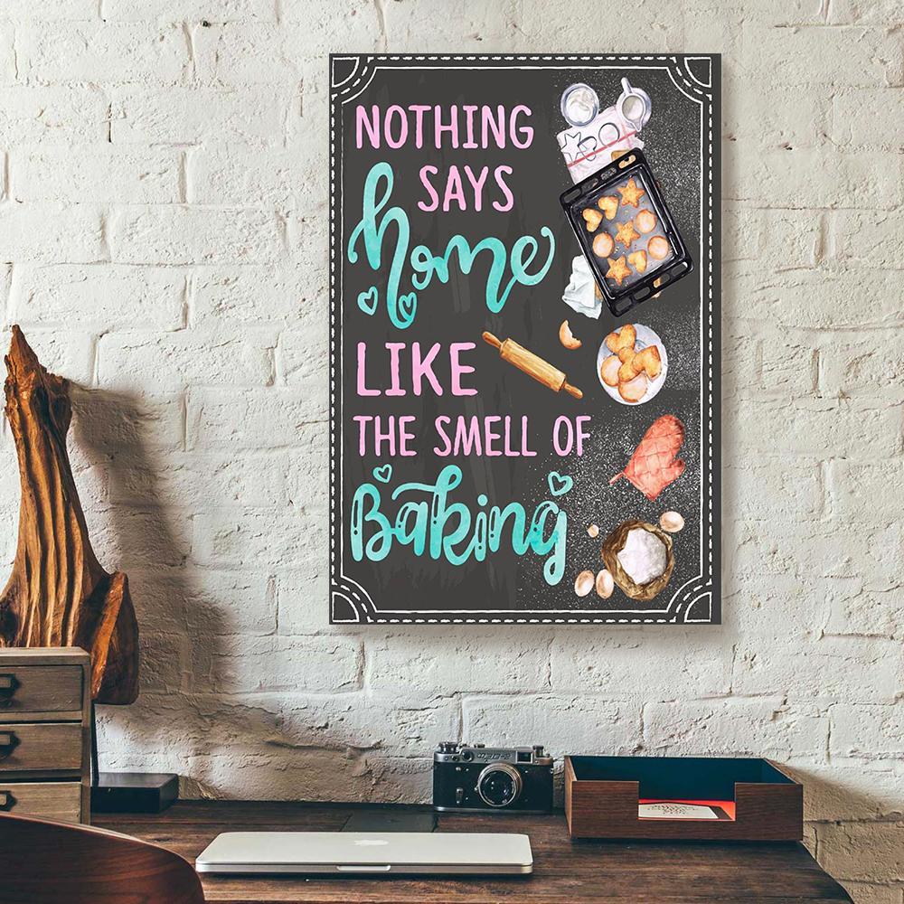 baking canvas prints wall art decor 8866