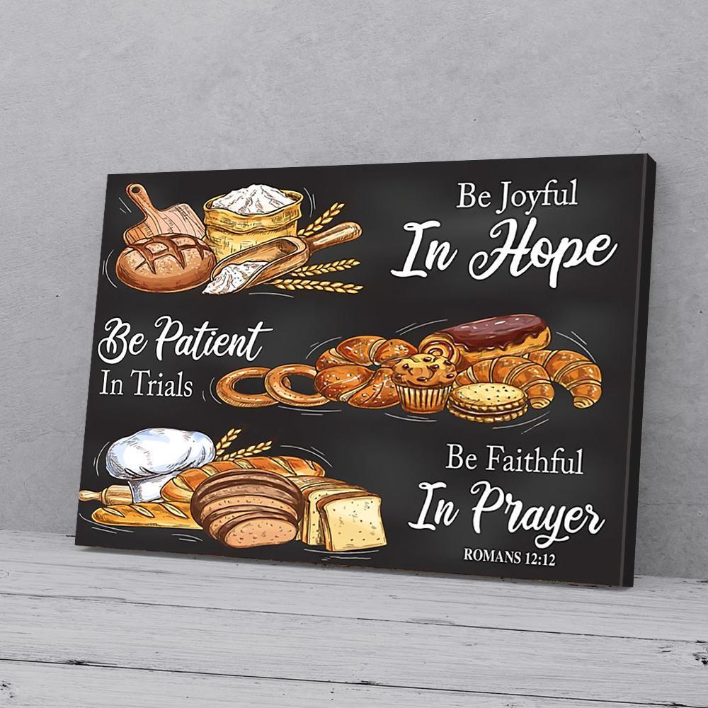 baking joyful canvas prints wall art decor 6754