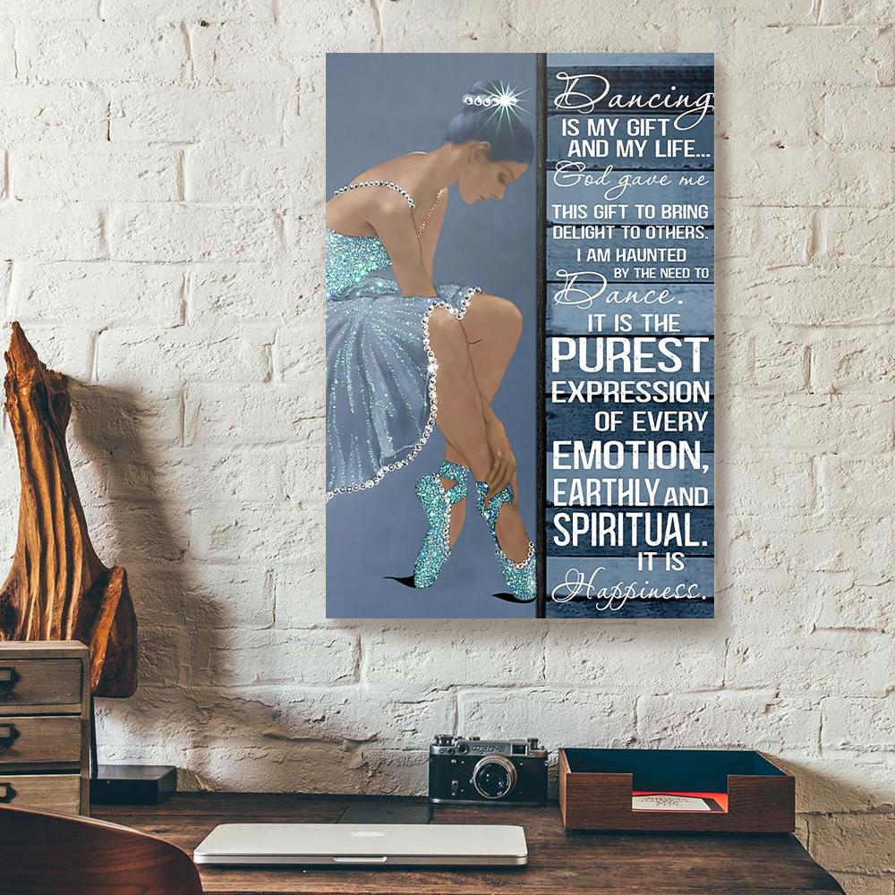 ballet canvas prints wall art decor 4236