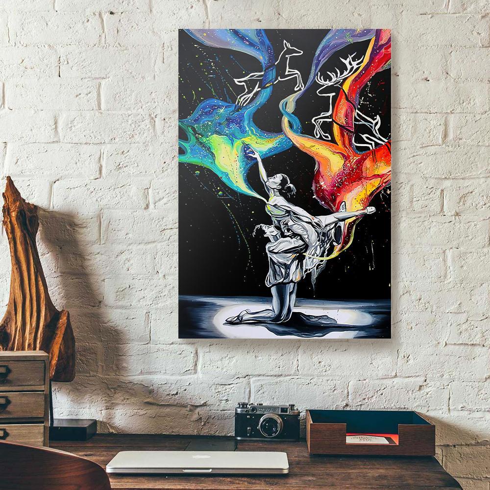 Ballet Love Canvas Prints - Wall Art Decor ballet love canvas prints wall art decor 2556