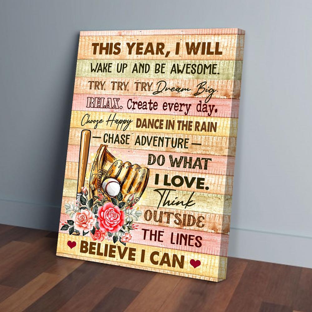 baseball canvas prints wall art decor 3930