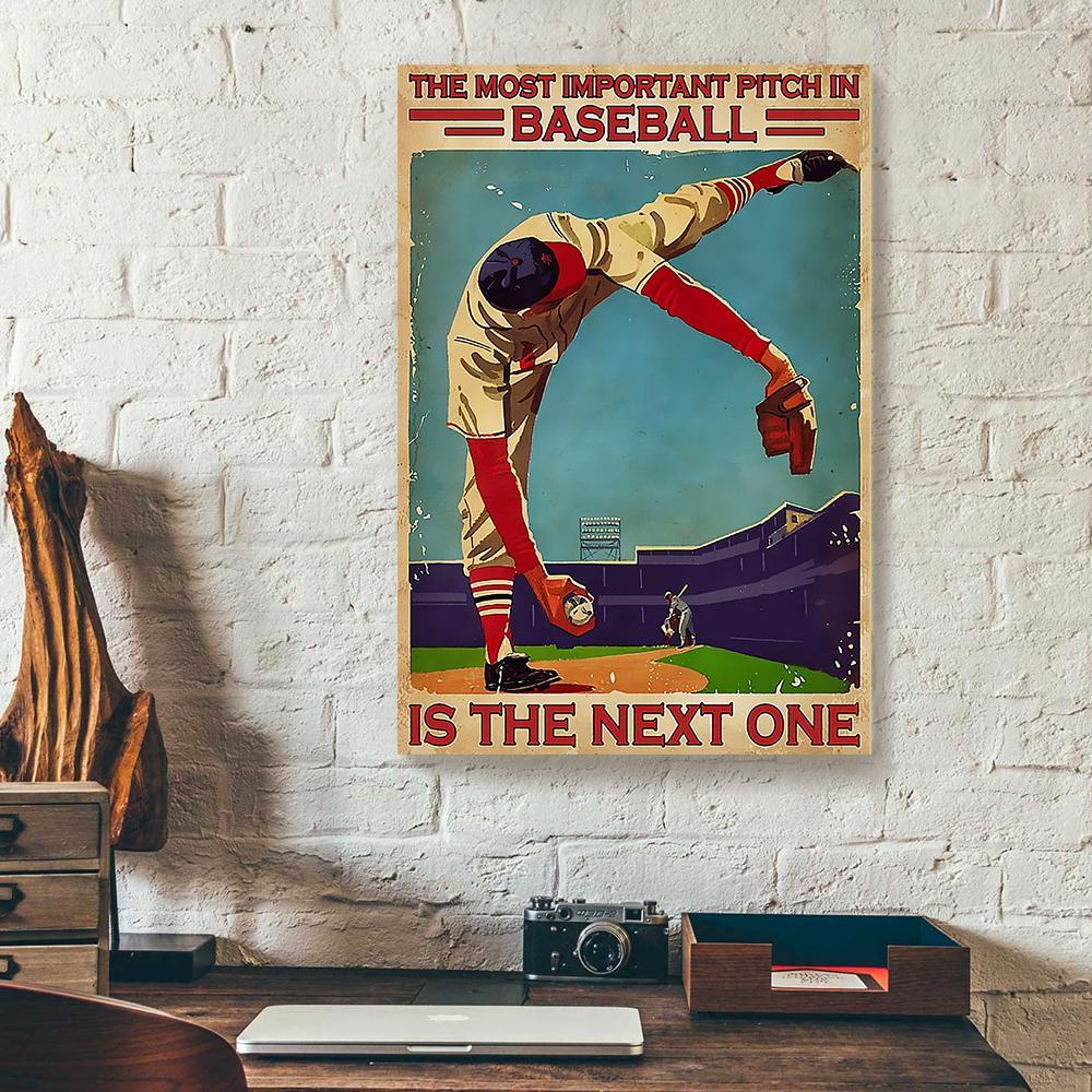 baseball canvas prints wall art decor 7020