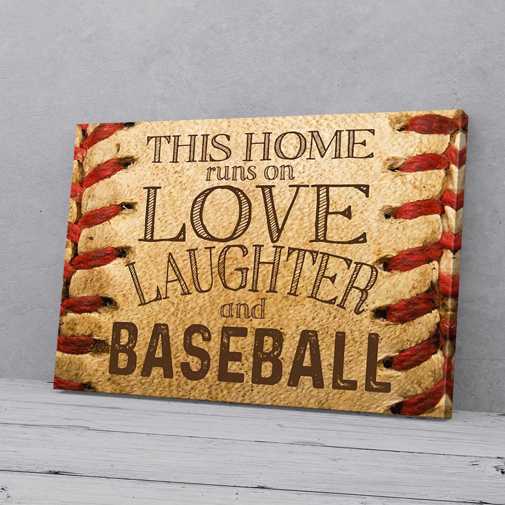 baseball family canvas prints wall art decor 3093