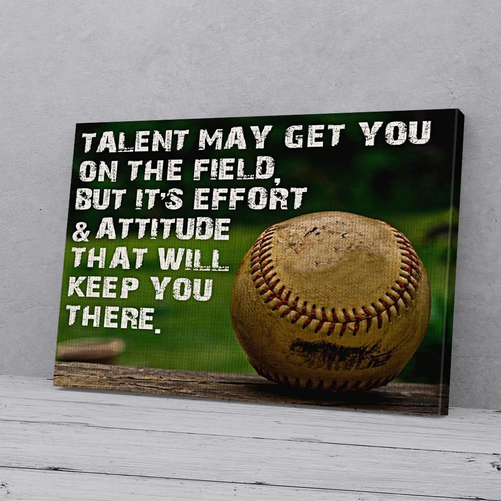 baseball horizontal canvas prints wall art decor 4723