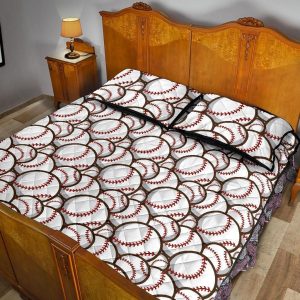 baseball print pattern bedding set bedroom decor 4509