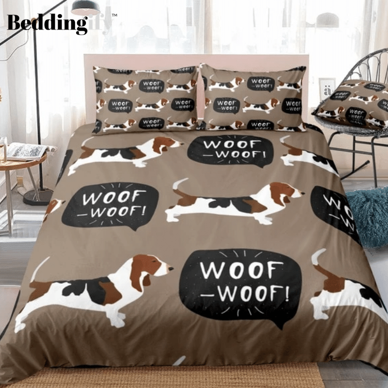 woof duvet cover