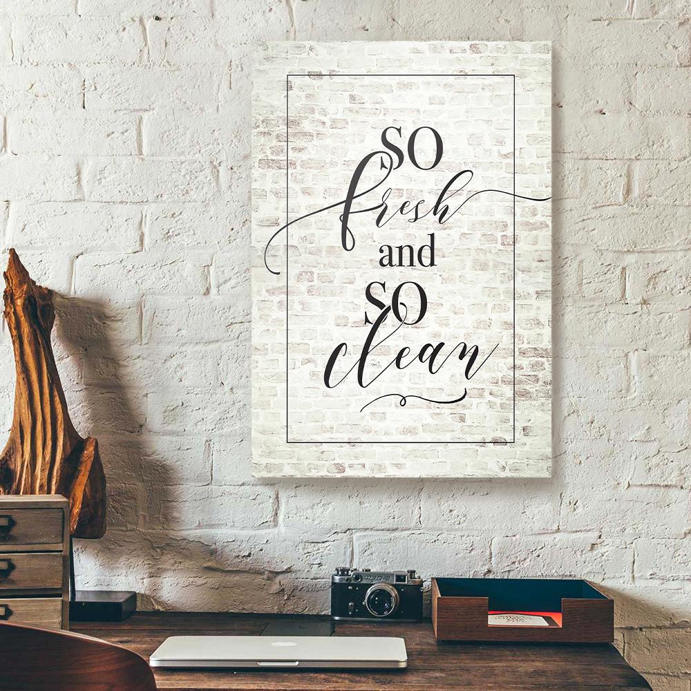 bathroom canvas prints wall art decor 1994