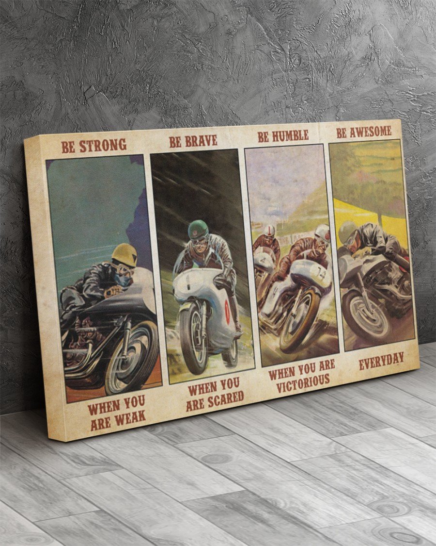 Be Strong Be Brave Humble Badass Isle Of Man Canvas Prints - Wall Art Decor be strong be brave humble badass isle of man canvas prints wall art decor 3760